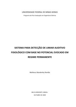 sistema para detecção de limiar auditivo fisiológico com base no