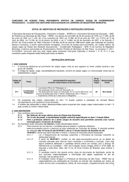 Abertura Edital - coordenador