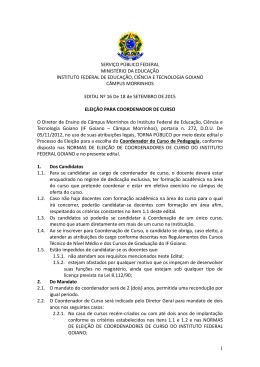 01-Edital Elei&ccedil;&atilde;o Coordenador 2015