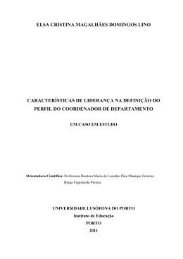 elsa cristina magalhães domingos lino características de