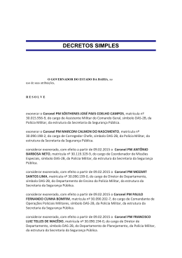 DECRETOS SIMPLES