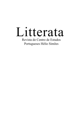 Revista do Centro de Estudos Portugueses Hélio Simões