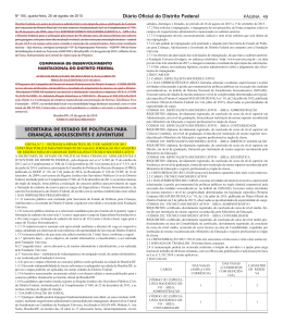 Di&aacute;rio Oficial do Distrito Federal