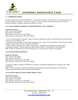 INTERMAC ASSISTANCE CARD