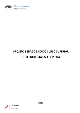 ppc do curso cst em log&iacute;stica