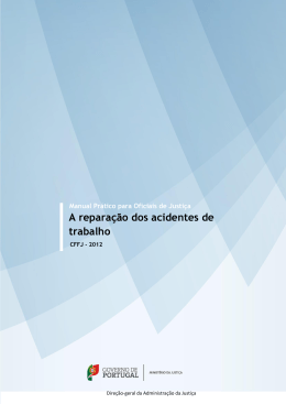 A Repara&ccedil;&atilde;o dos Acidentes de Trabalho