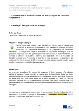 2. Como identificar as necessidades de inova&ccedil;&atilde;o