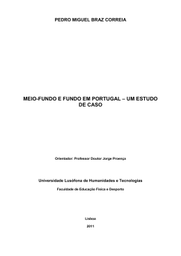 Disserta&ccedil;ao Pedro Correia