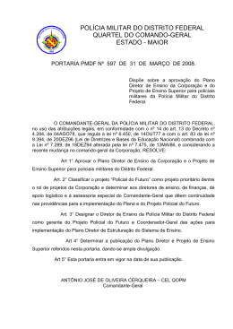 pol&iacute;cia militar do distrito federal quartel do comando-geral
