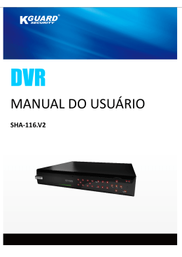 MANUAL DO USUÁRIO