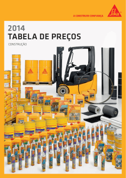 tabela sika