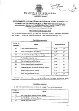 MuNlciPio E MEALHADA - Câmara Municipal de Mealhada