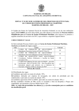 Edital Processo Seletivo