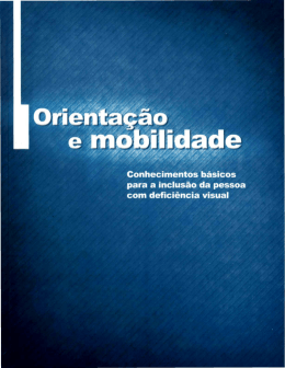 Orientação e Mobilidade - Ministério da Educação