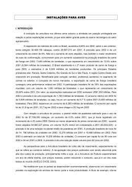 INSTALA&Ccedil;&Otilde;ES PARA AVES