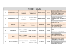 NÍVEL 1 - DIA 07