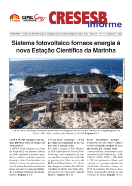 Download: Informe CRESESB 13