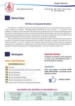 SEDE site - Clube Naval