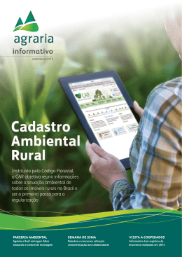 InformatIvo agr&aacute;rIa