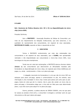 Venda casada na comercializa&ccedil;&atilde;o de microchips