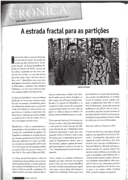 A estrada fractal para as participações