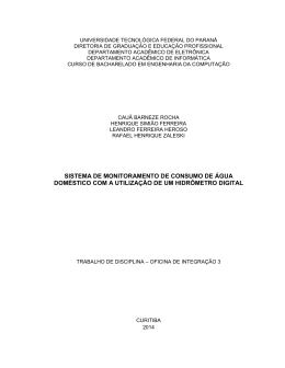 SISTEMA DE MONITORAMENTO DE CONSUMO - DAINF