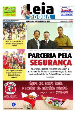 Anastasia e Calixto refor&ccedil;am uni&atilde;o com a assinatura de despacho