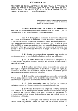 proposta de regulamenta&ccedil;&atilde;o de que trata o par&aacute;grafo &uacute;nico do