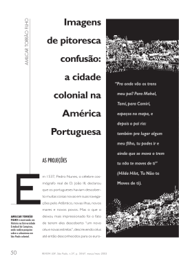 a cidade colonial na América Portuguesa