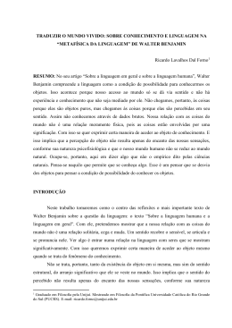 metafísica da linguagem