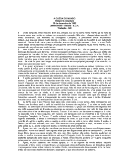 A QUEDA DO MUNDO William M. Branham 16