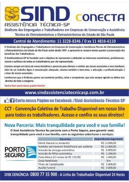 (Foto de p\341gina inteira) - sind - assist&ecirc;ncia t&eacute;cnica