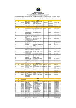 vi&ccedil;os de refer&acirc;ncia em atendimento viol&acirc;ncia
