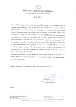 &Eacute;dito + Planta de Localiza&ccedil;&atilde;o