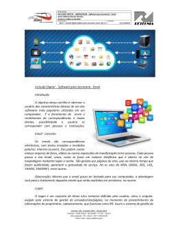 Inclus&atilde;o digital Email - Instituto S&atilde;o Leopoldo 2024