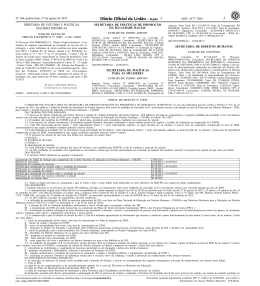 ISSN 1677-7069 - Secretaria de Direitos Humanos