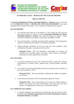 estado do maranh&atilde;o prefeitura municipal de caxias secretaria