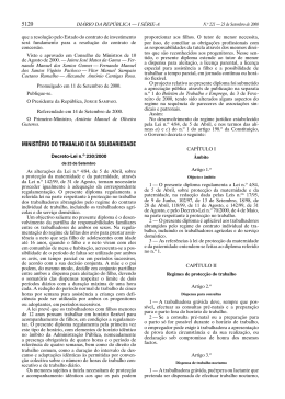 Decreto-Lei n.&ordm; 230/2000, de 23 de Setembro