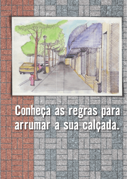 Cartilha do Programa Passeio Livre