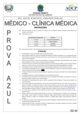 ED04 MEDICO CLINICA MEDICA