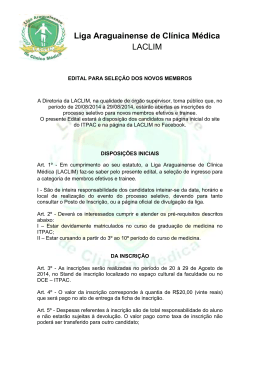 Liga Araguainense de Cl&iacute;nica M&eacute;dica LACLIM