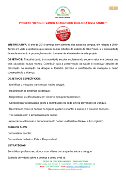 DENGUE: VAMOS ACABAR COM ISSO-DIGA