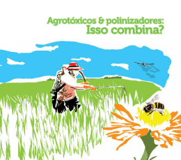 Agrotóxicos e polinizadores - Ministério do Meio Ambiente