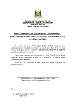 Divulga&ccedil;&atilde;o Solu&ccedil;&atilde;o de Recursos - GATE