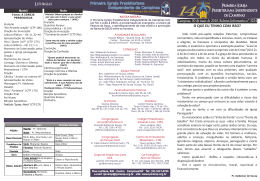 Boletim 30 de maio de 2010 - O que eu tenho com isso