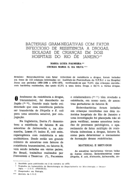 Silva, Cecilia Maria G. da. - Mem&oacute;rias do Instituto Oswaldo Cruz