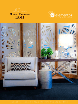 Revista - Mostra 4 Elementos