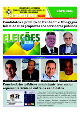 Especial Elei&ccedil;&otilde;es-2012