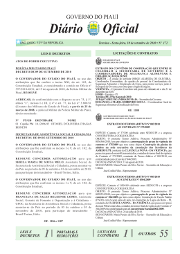 Di&aacute;rio Oficial