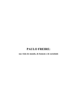 PAULO FREIRE: